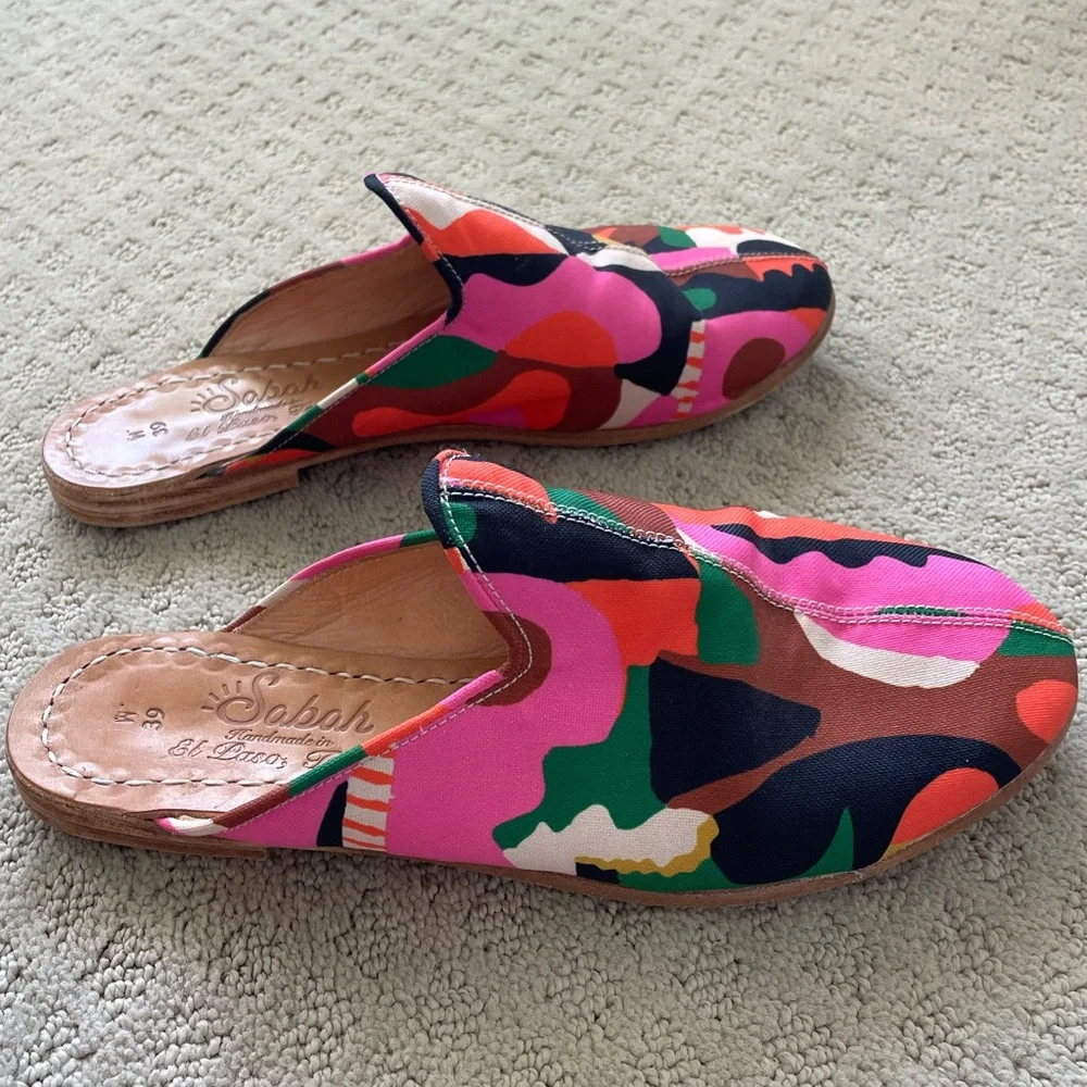 Sabah x LAR Studio By Night Baba Mules (Limited Edition, Very Rare) - Picture 4 of 15